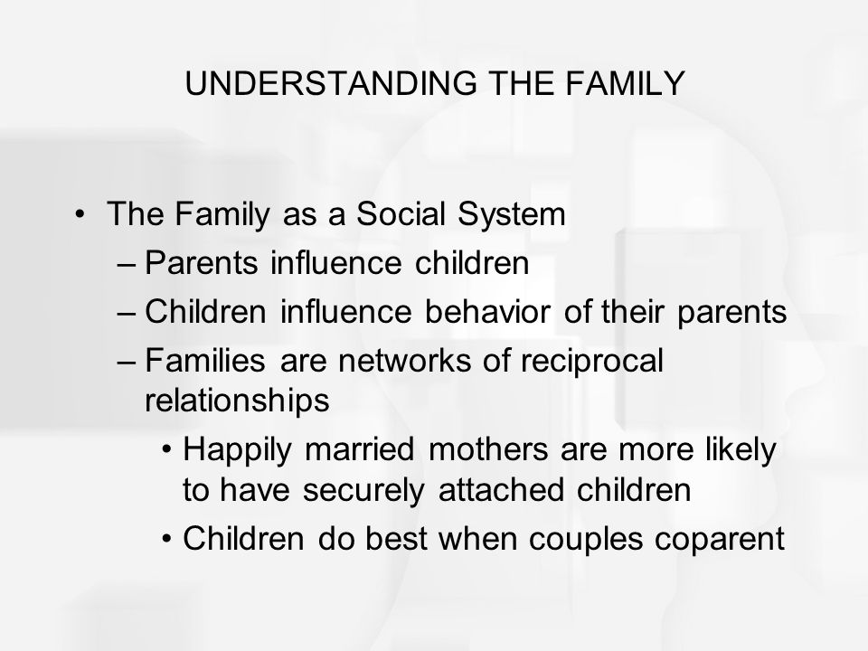 An understanding of parental responsibility and child behaviour